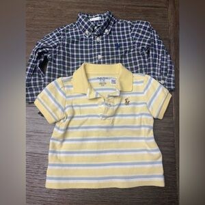 Polo Ralph Lauren ) month bundle tops shirts. 6M